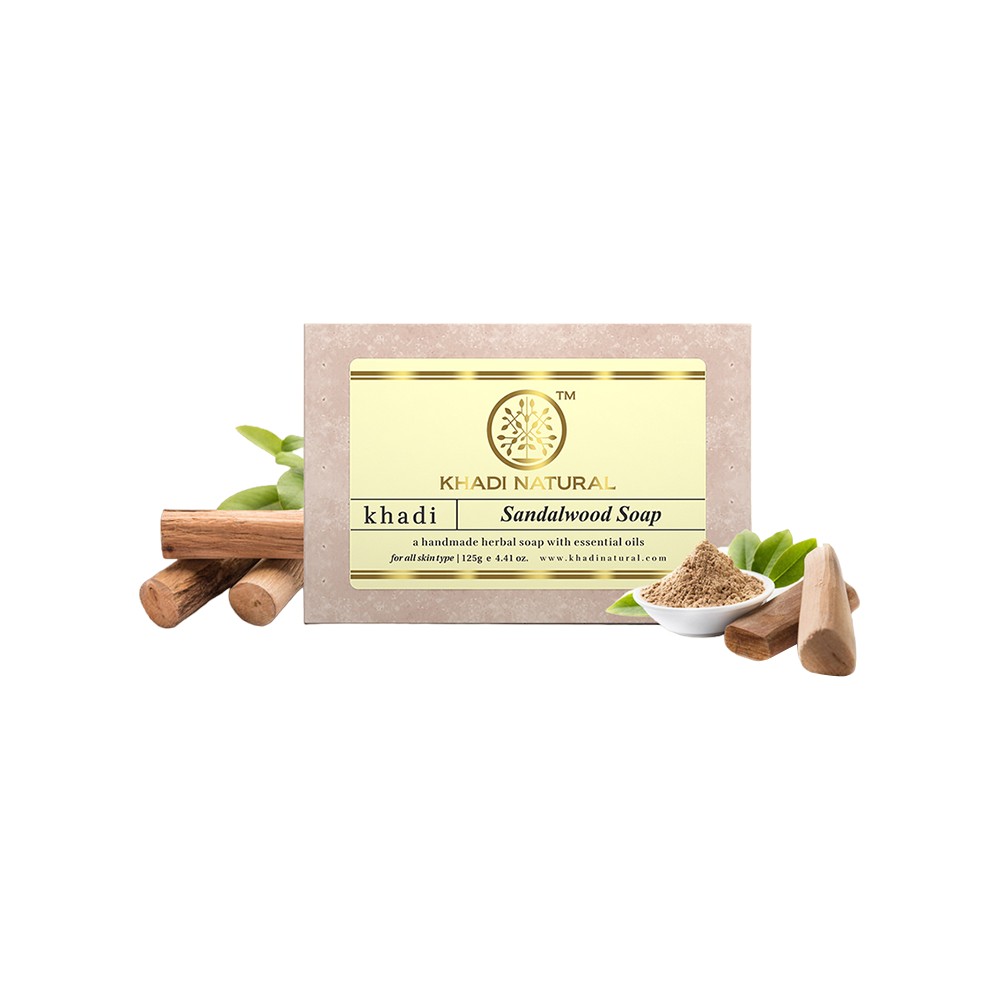 SOLNATURAL Sandelholz Seife – 100 G Naturseife Mit Beruhigendem Duft, Für Tägliche Hautpflege & Wellness