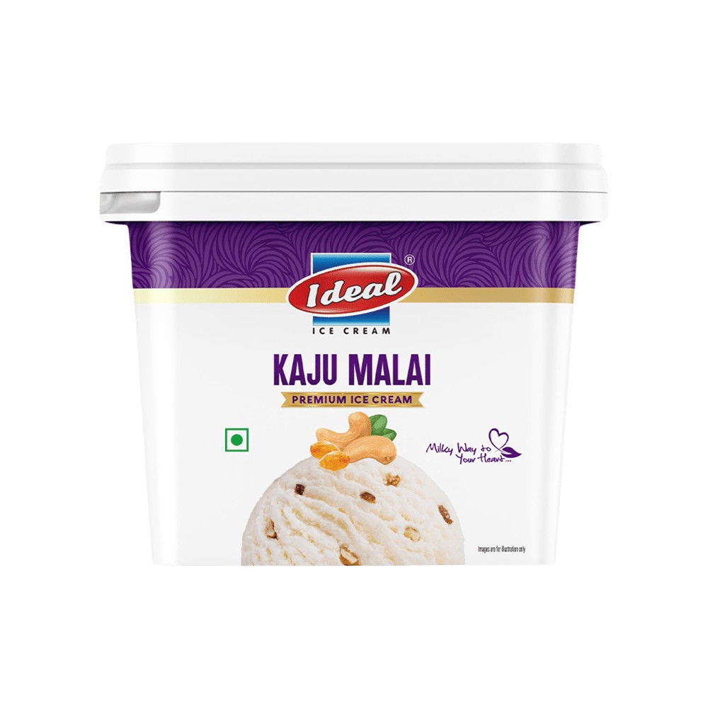 Ideal Ice Cream Kaju Malai Premium Ice Cream Tub Price Buy Online at