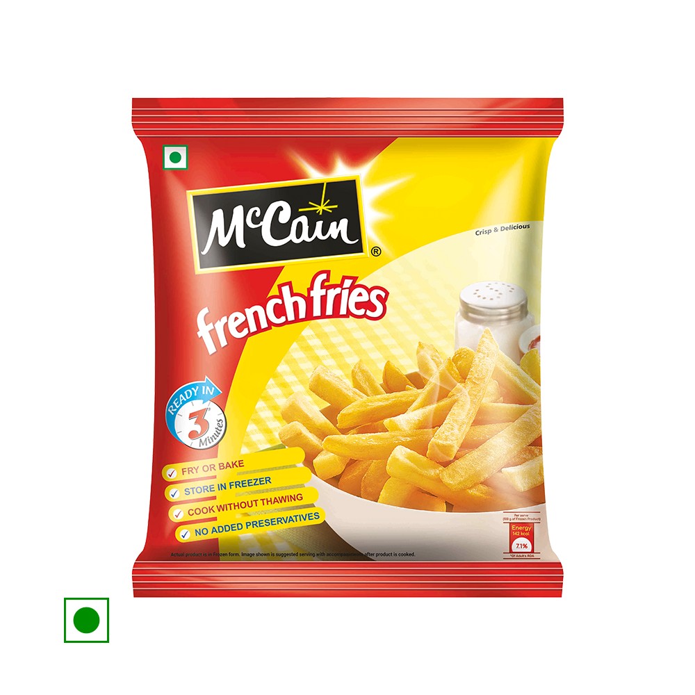 McCain French Fries (Frozen) Price - Buy Online at ₹120 in India