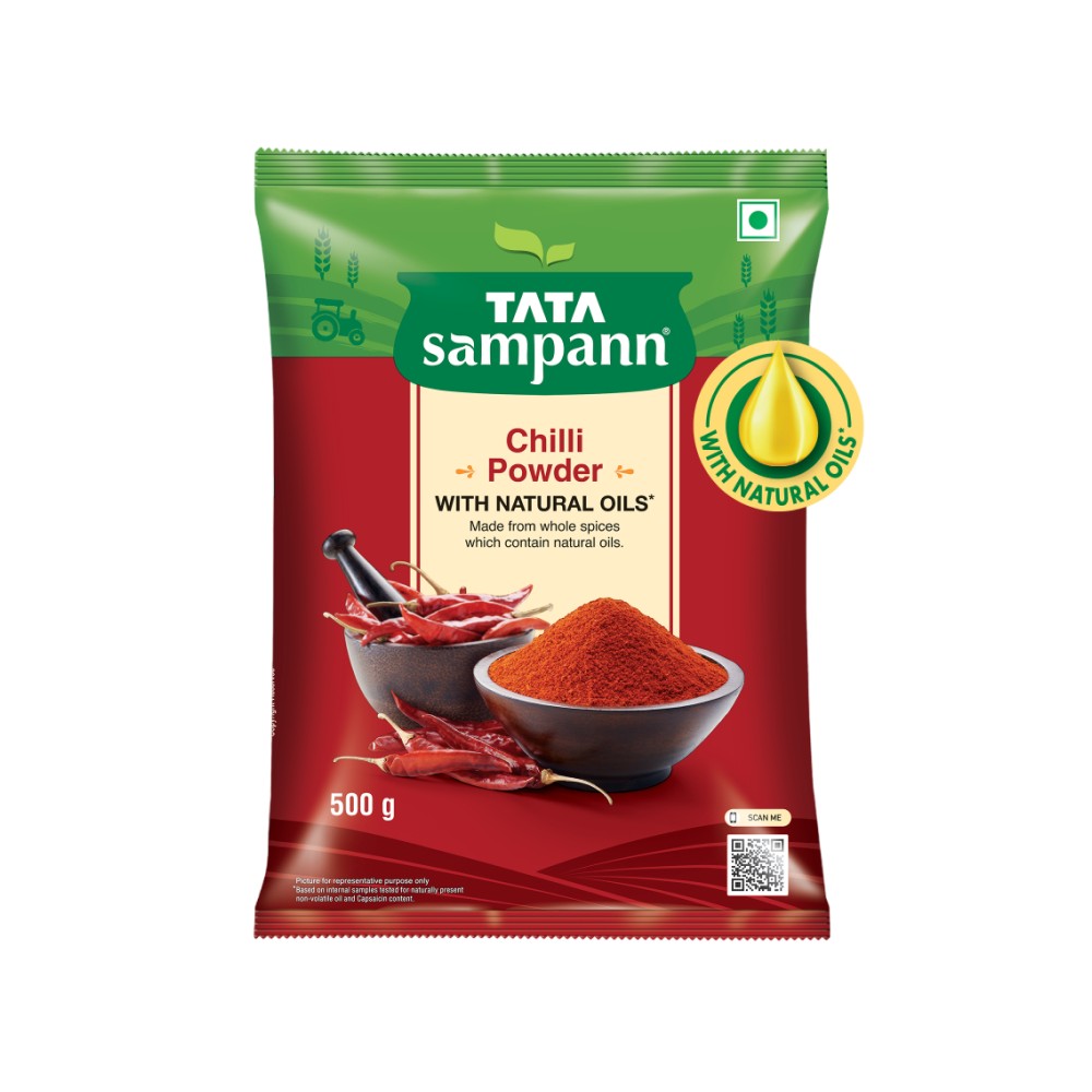 Tata Sampann Chilli Powder with Natural Oils Price - Buy Online at ₹281 ...