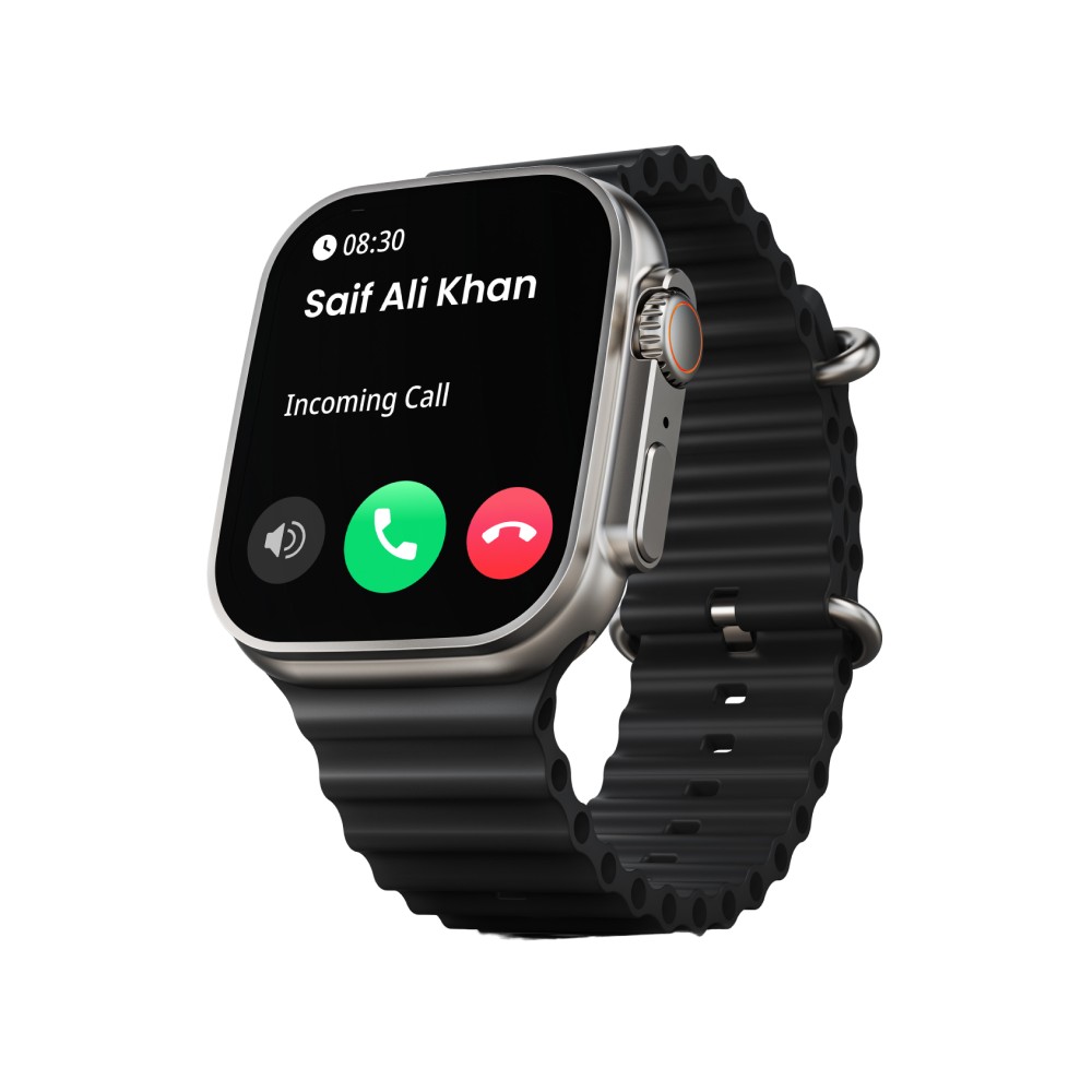 GOBOULT Crown BT Calling HD Smart Watch (1.95