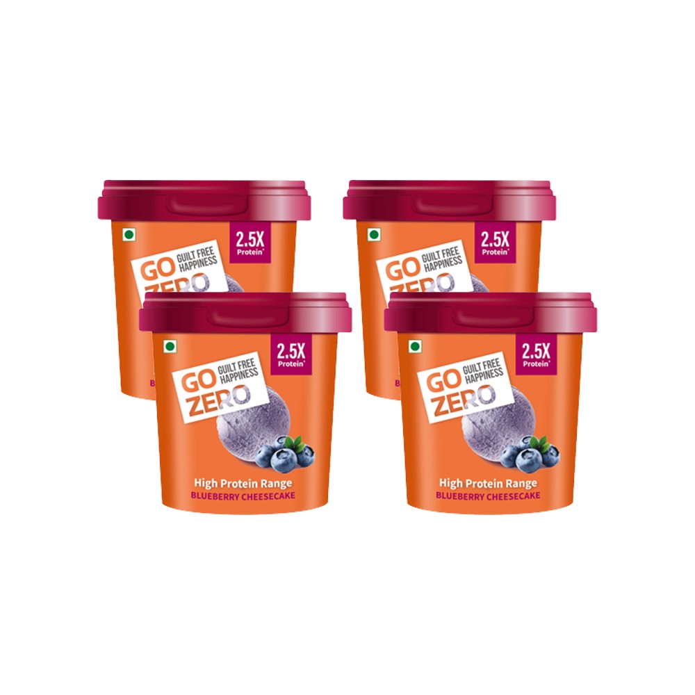 Go Zero Blueberry Cheesecake Low Calorie Guilt Free Ice Cream Cup ...