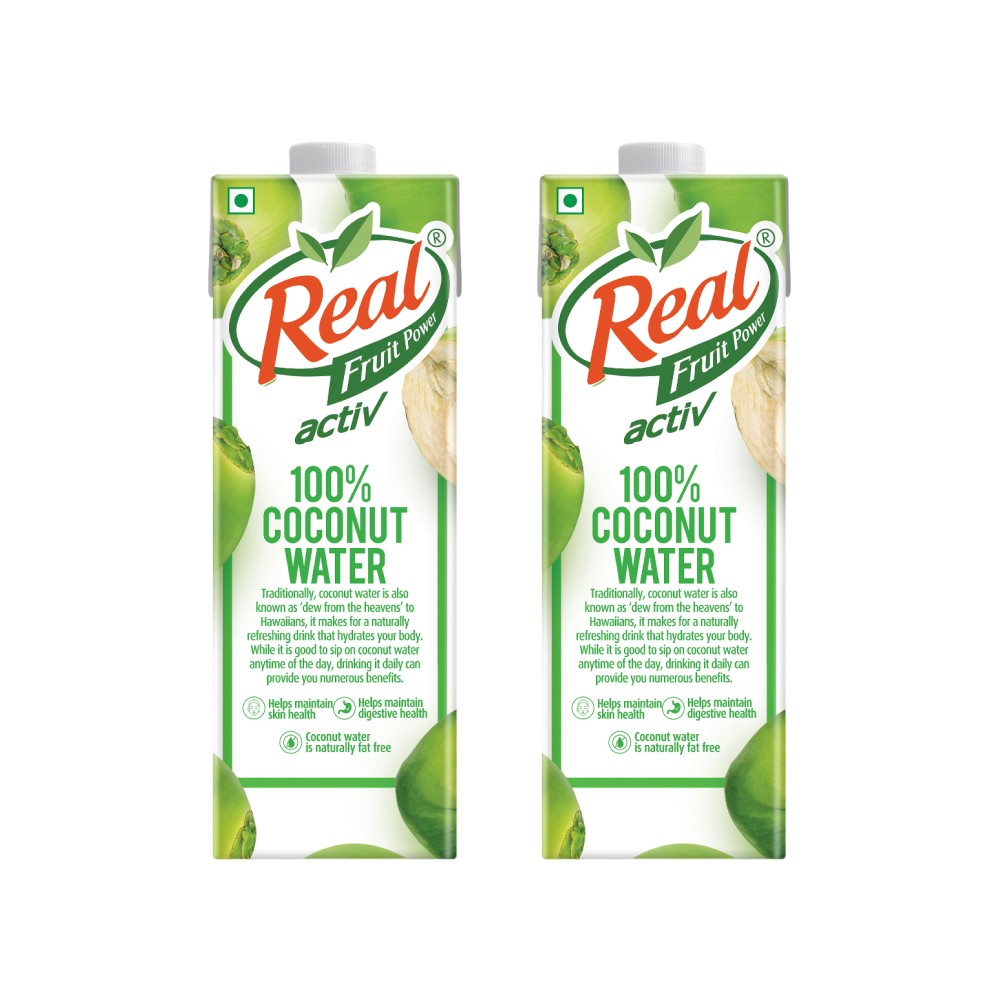 Real Activ 100% Concentrate Coconut Water - Pack of 2 Price - Buy ...