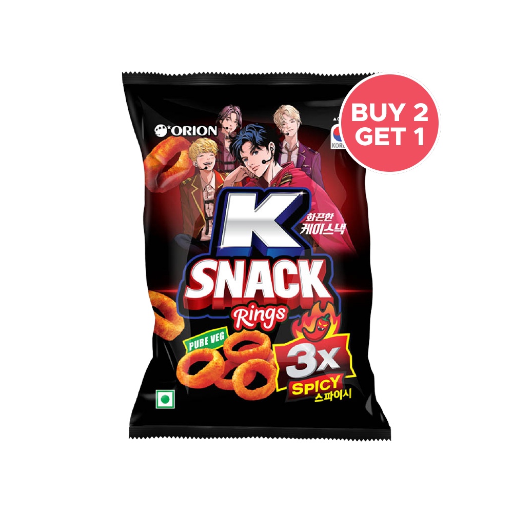 Snack Ringa Orion Korean 3X Spicy K Snack Ring Puffs - Buy 2 Get 1 Free Price - Buy ...