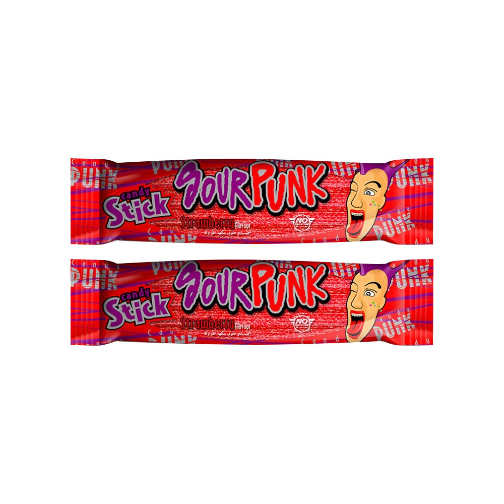 Punk Rocker Candy Sour Punk Strawberry Flavour Stick Candy - Pack of 2 Price - Buy Online ...