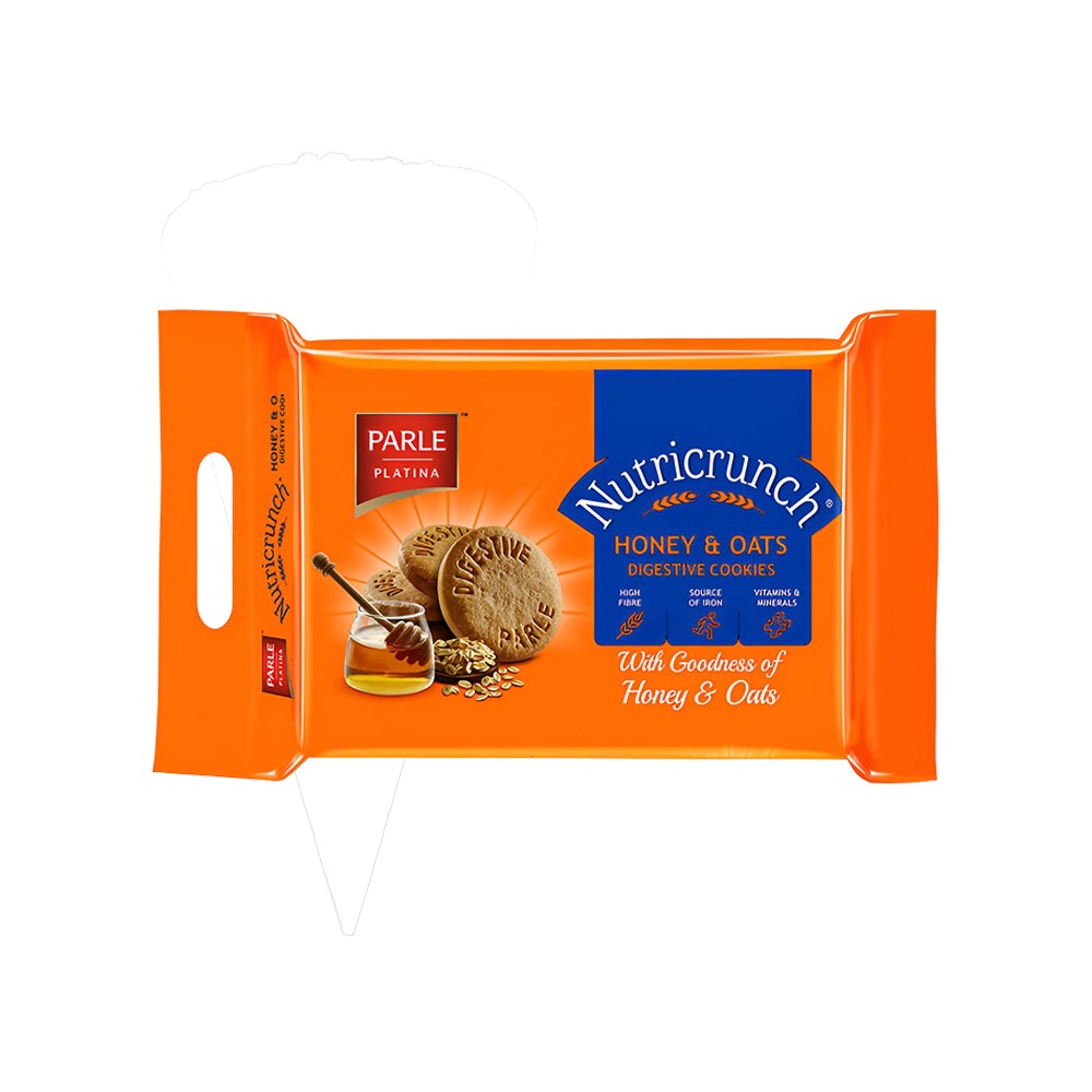 Parle Platina Nutricrunch Honey & Oats Cookies (6PackX100g)