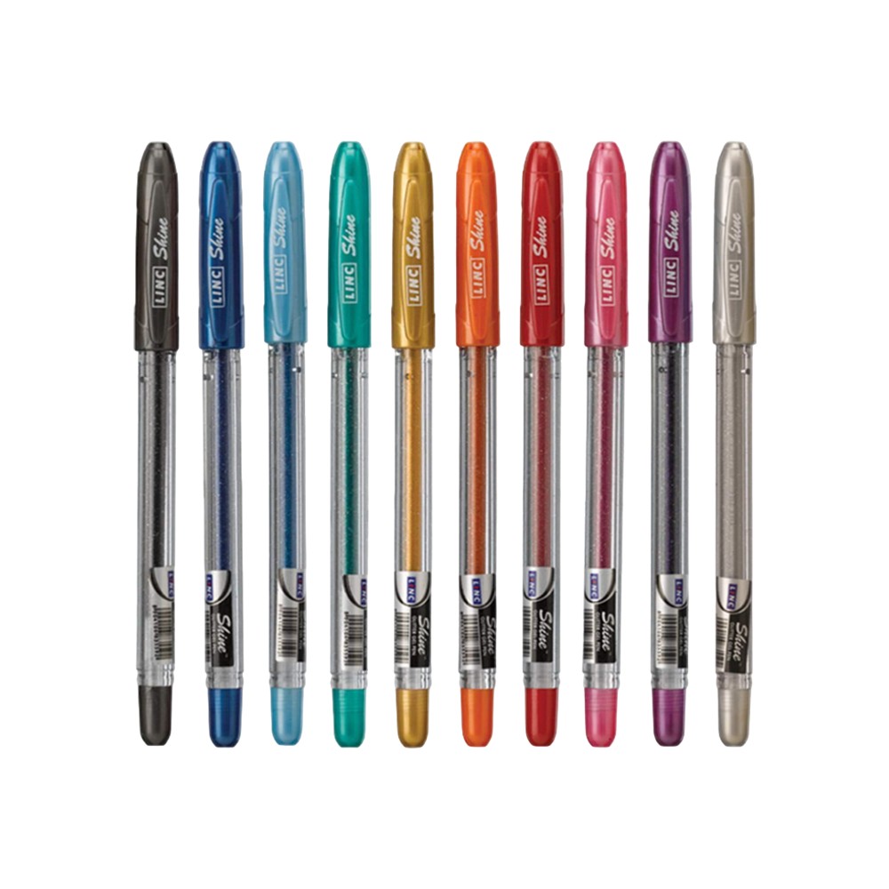 Linc Shine Sparkle Glitter Pen Set (Multicolor) Price - Buy Online at ...
