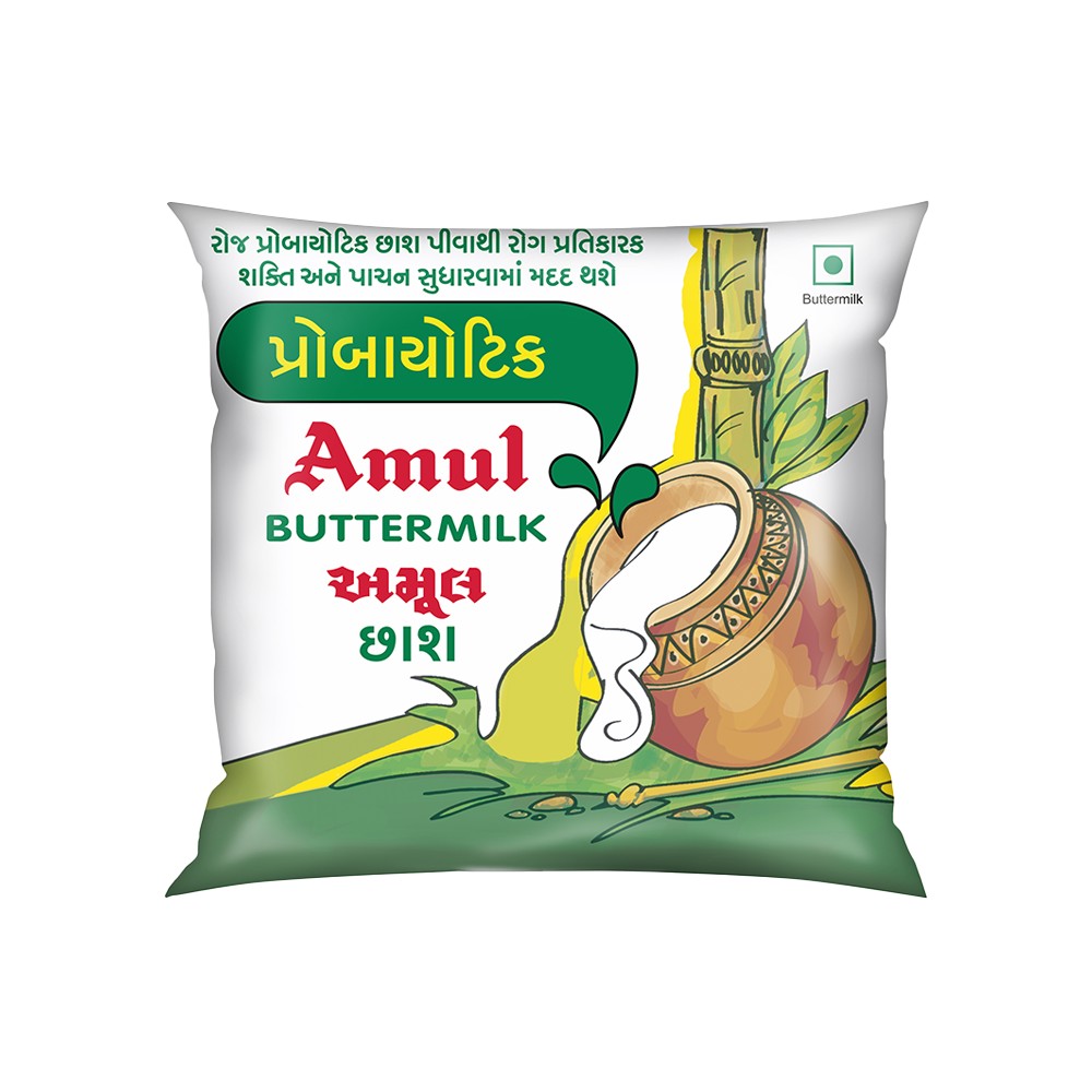 Amul Unsalted Buttermilk Price - Buy Online at ₹15 in India