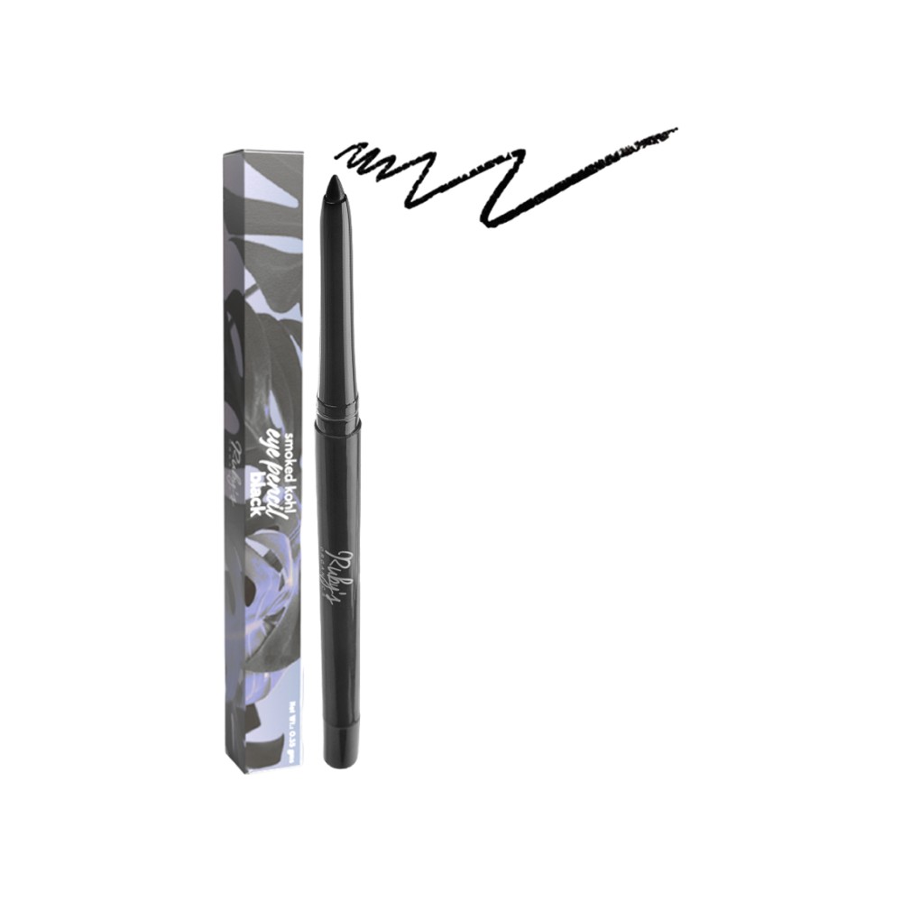 Ruby's Organics Smoked Kajal + Eyeliner Pencil (Black)