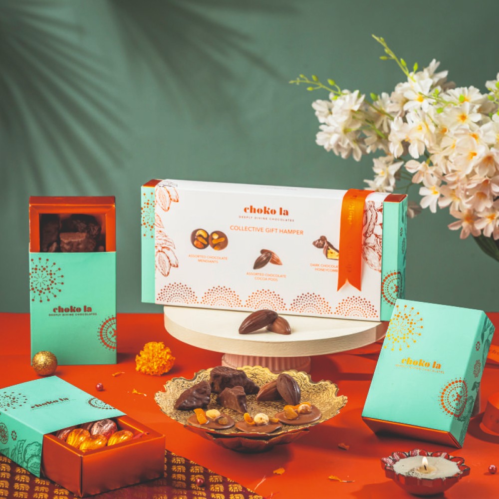 Chocolala Sample Box Choko La Collective Chocolate Chocolate Gift Box Price - Buy Online at ...