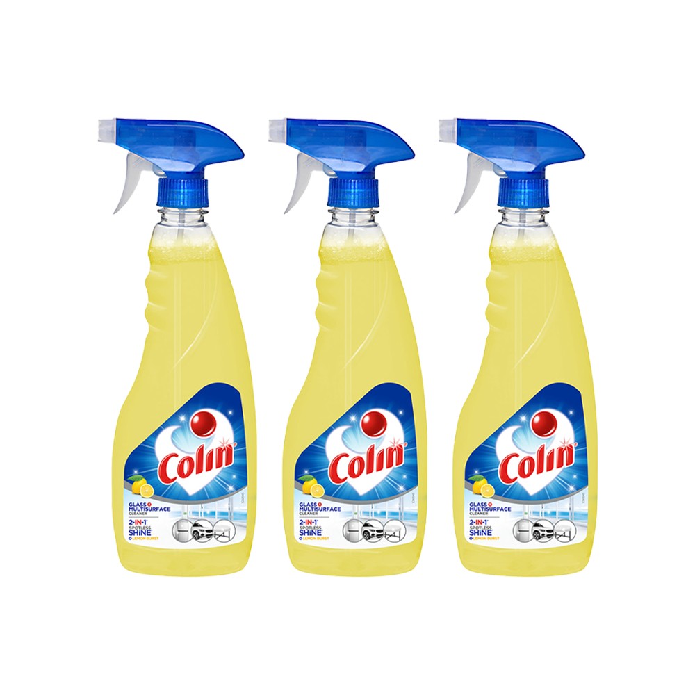 Colin Liquid Cleaner Colin Glass Cleaner Liquid Spray (Lemon Burst) - Pack of 3 Price - Buy ...