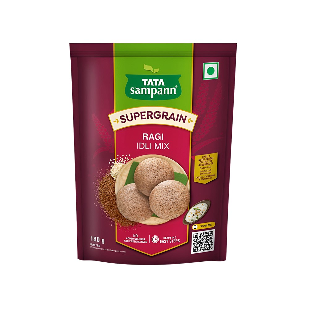 Tata Sampann Supergrain Ragi Idli Instant Mix Price - Buy Online at ...