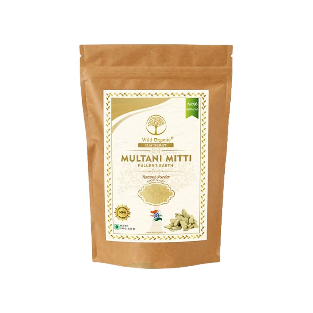 Wild Organic Multani Mitti Natural Powder Price - Buy Online at ₹188 in ...