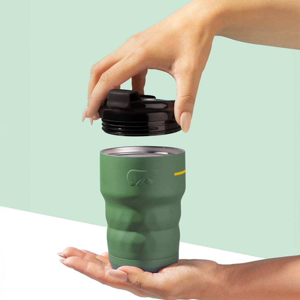 Java Drop Mug Rabitat Headway Java Stainless steel Coffee Mug (360 ml, Meridian Green ...