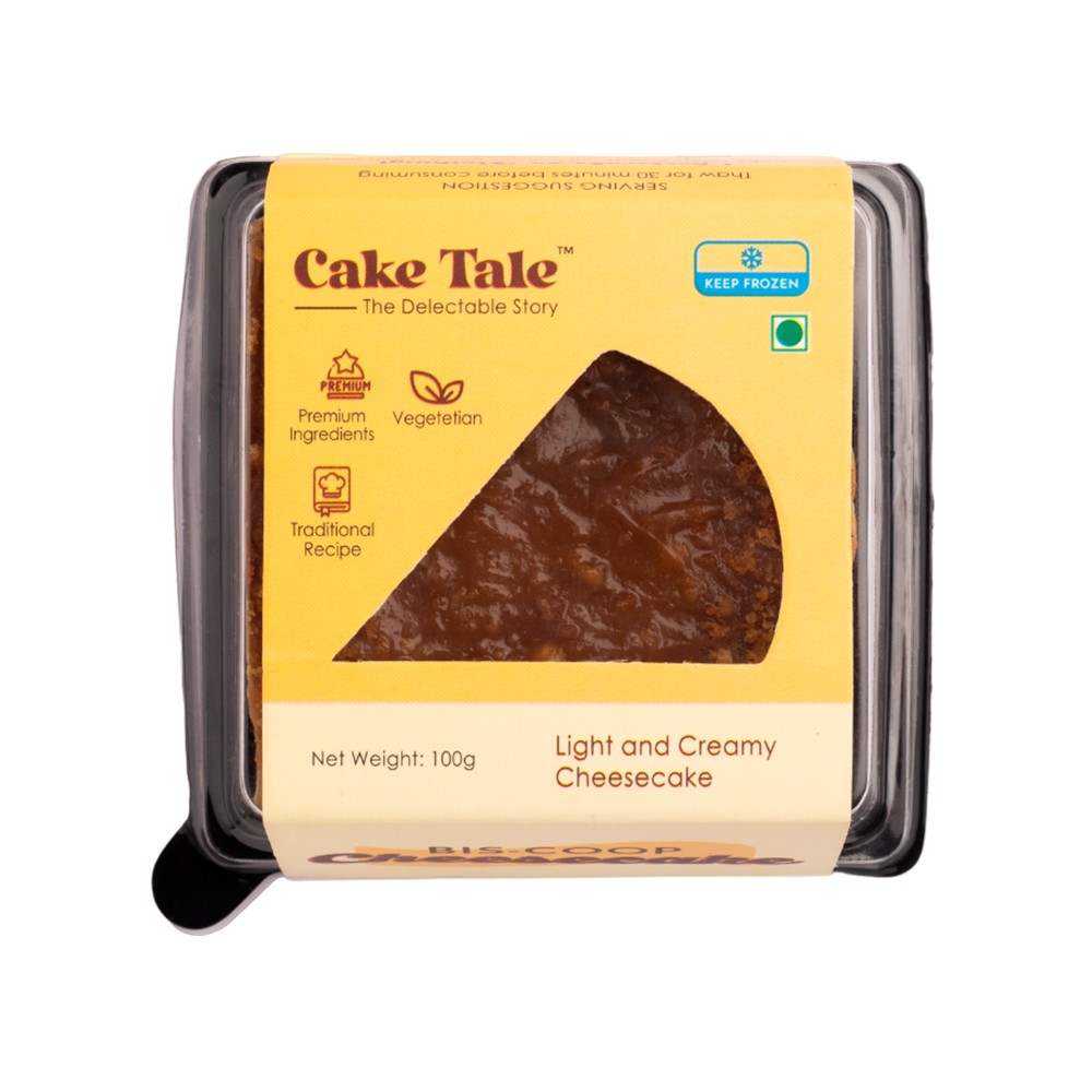 Caketale Premium Bis-coop Cheesecake Price - Buy Online at ₹230 in India