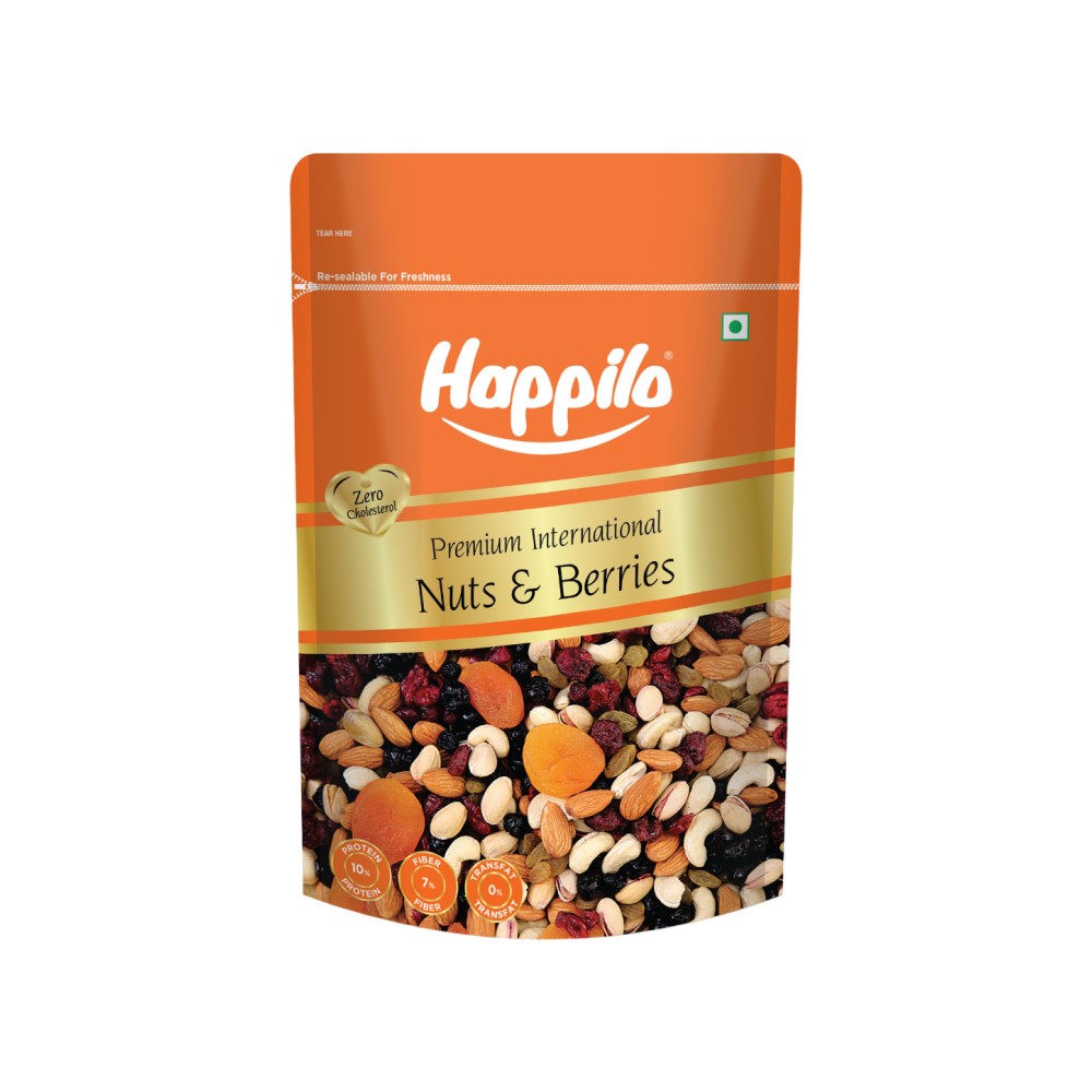 Happilo Premium Nuts & Berries Price - Buy Online at ₹309 in India