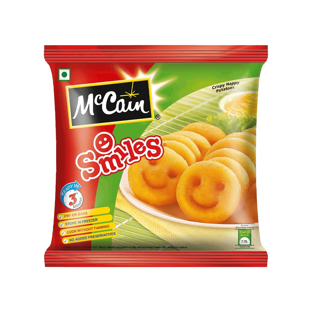 McCain Smiles (Frozen) Price - Buy Online at ₹149 in India