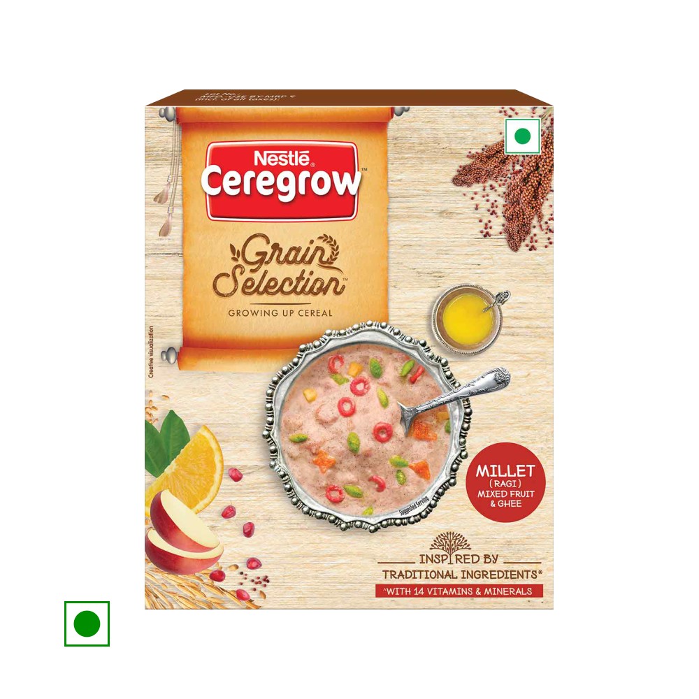 Nestle Ceregrow Grain Selection Growing Up Baby Cereal (Ragi Mixed ...