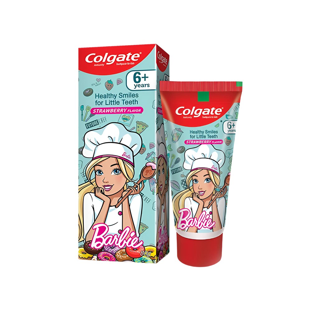 Colgate Barbie Strawberry Baby Toothpaste Price - Buy Online at ₹148 in ...