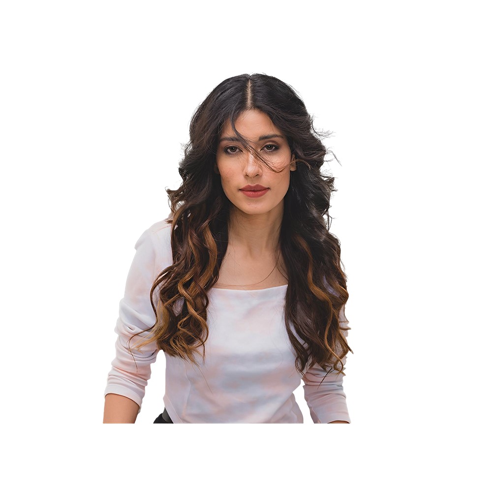Hair Originals Clip in Hair Extensions (Iridescent Mahogany Dark Blonde)