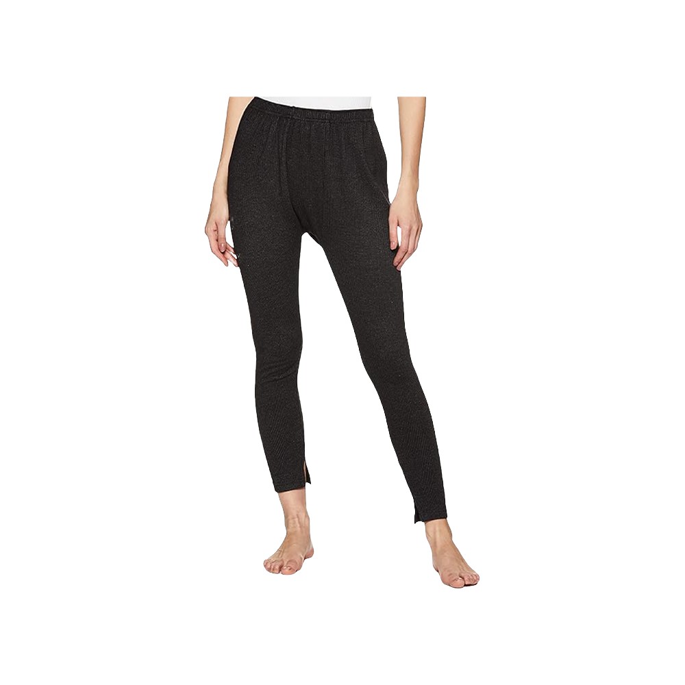 Rupa Torrido Thermal Bottom For Women (Black)
