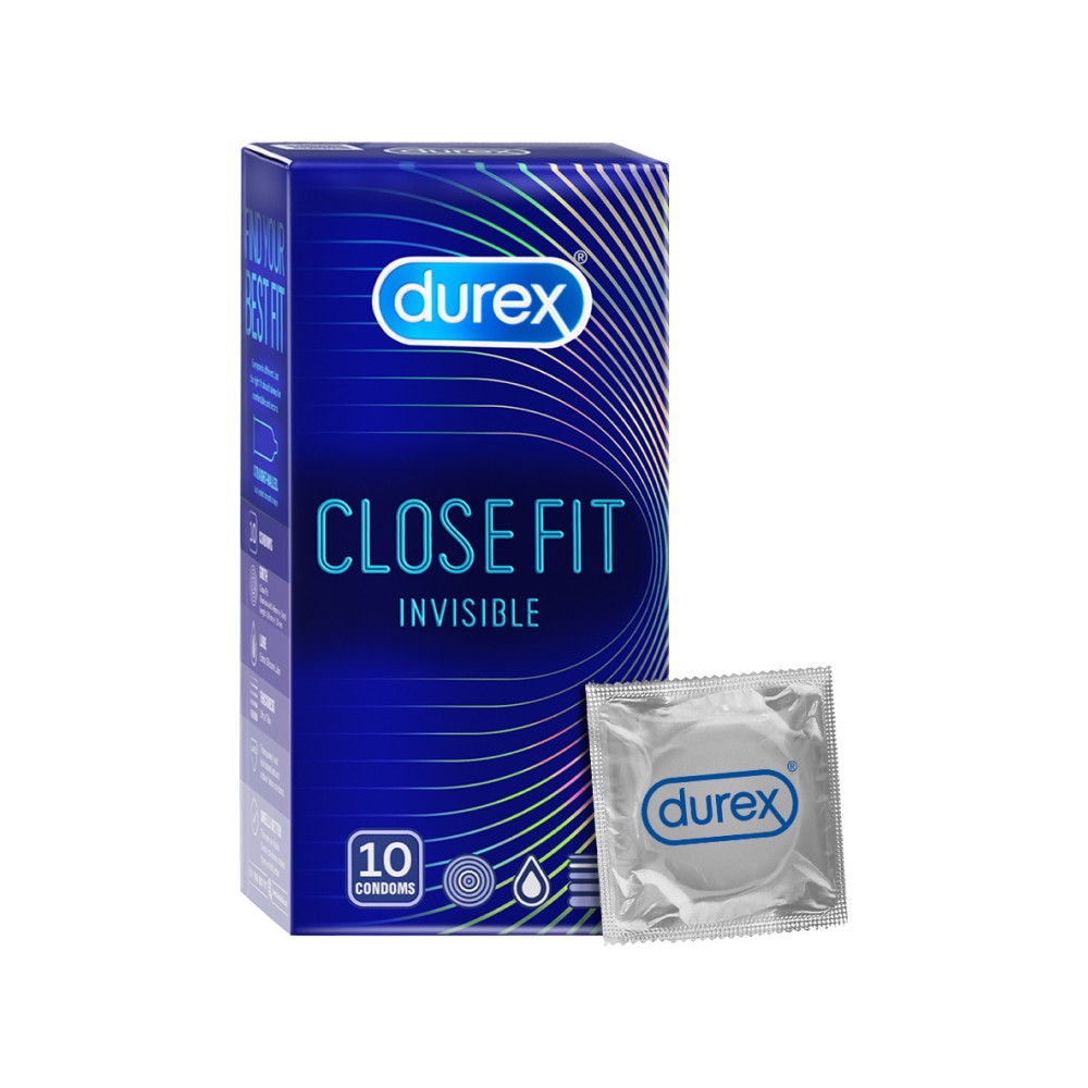 Durex Close Fit Invisible Condom (10 units) Price - Buy Online at ₹510 ...