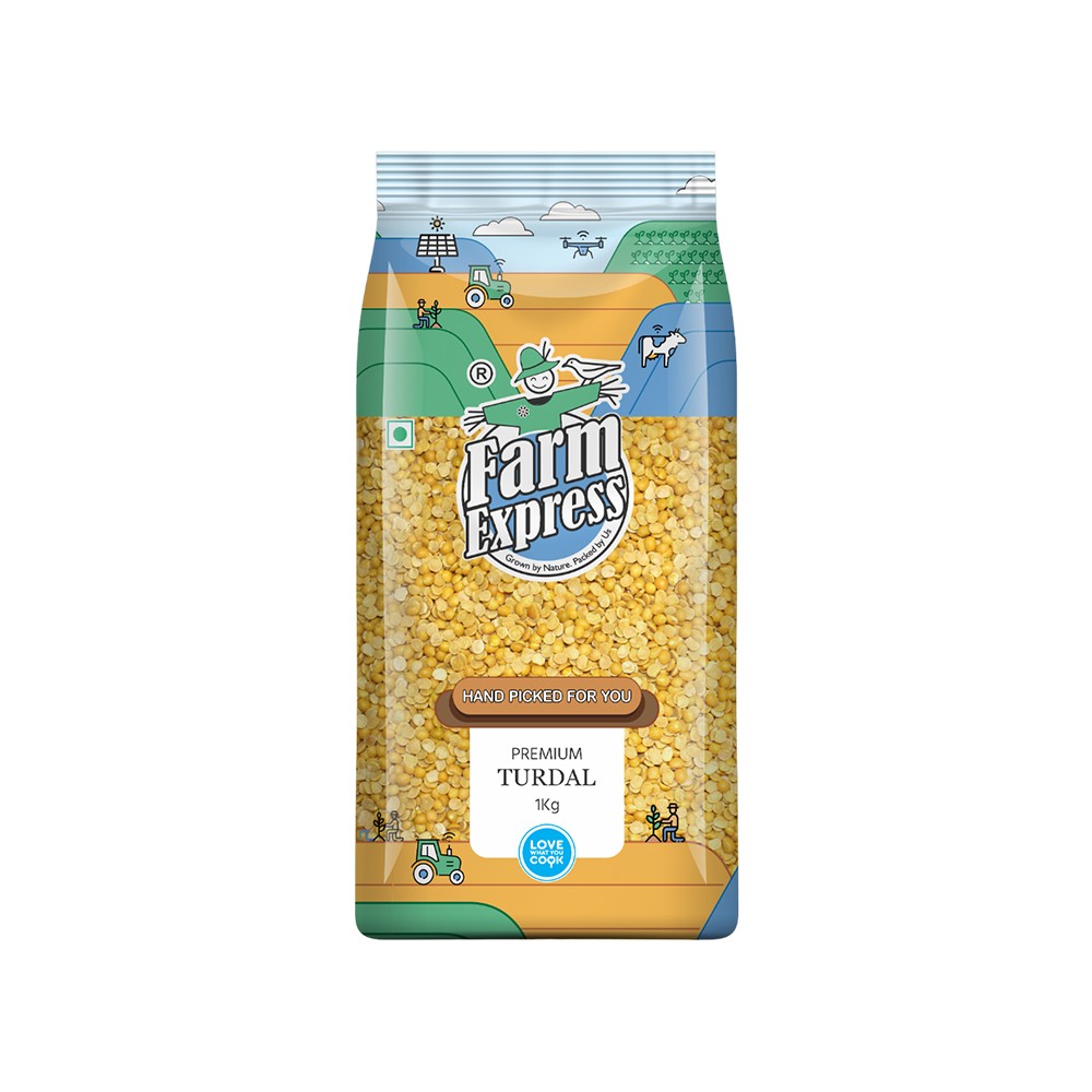 Farm Express Premium Toor Dal /Turdal Price - Buy Online at Best Price ...