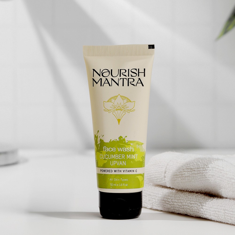 Nourish Mantra Cucumber Mint Upvan Facewash