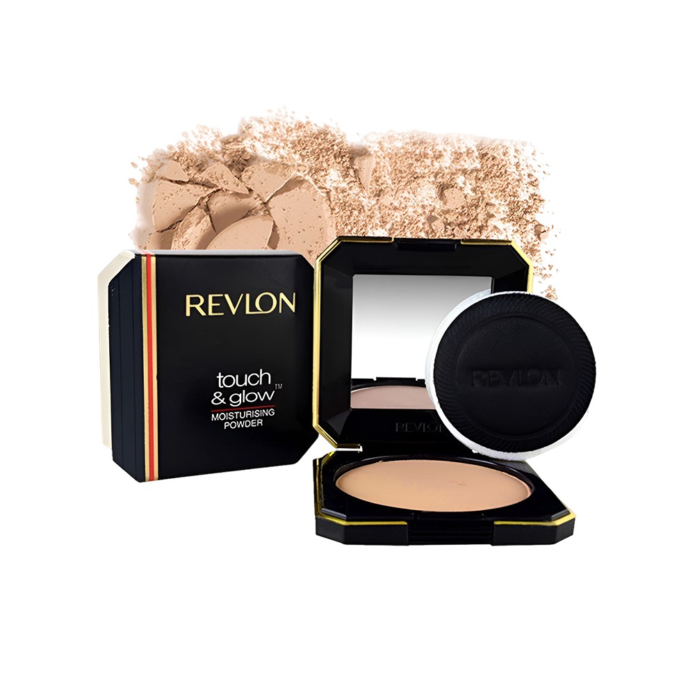 Revlon Touch & Glow Moisturising Powder Compact (Natural Matte) Price ...