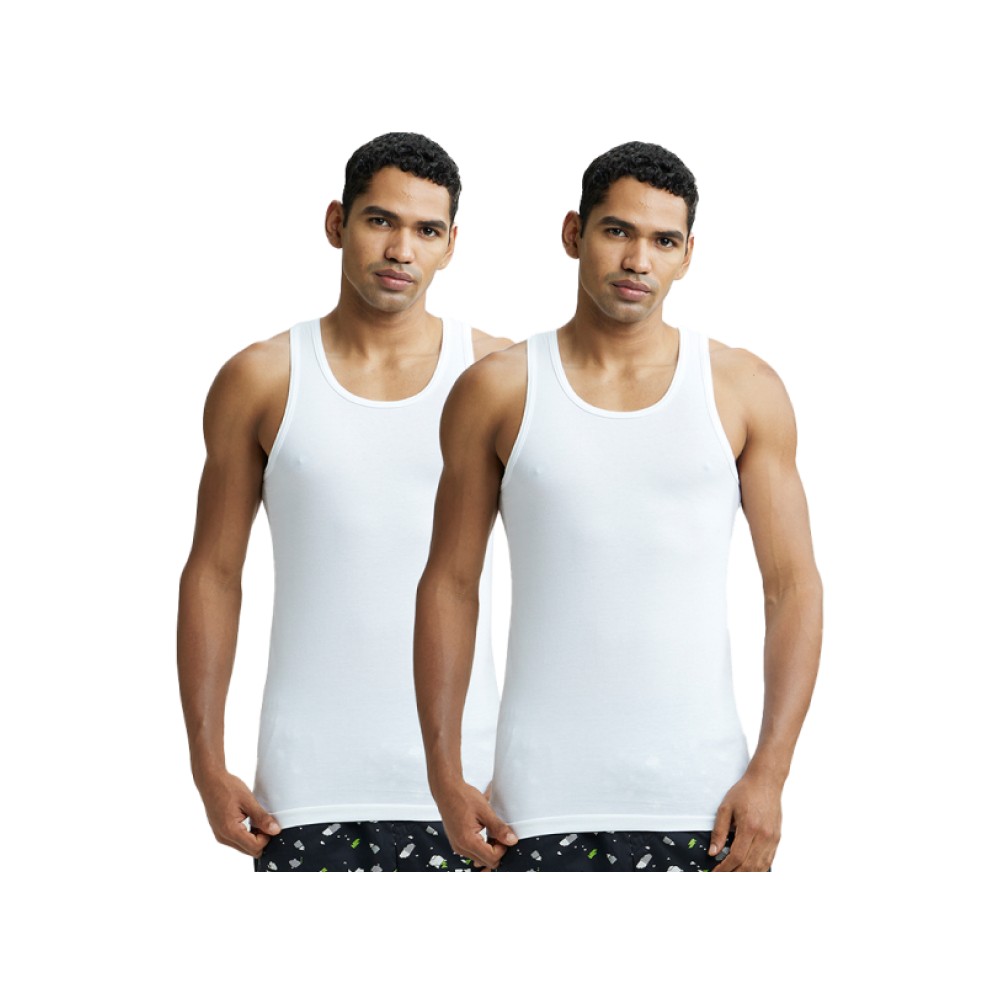 Men's Thermal Vest By Jockey - Round Neck, Super Combed Cotton, Style-2400