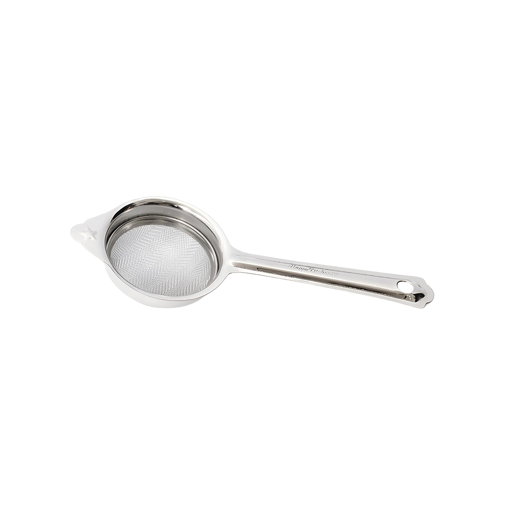 Happy Kitchen Tea/Coffee Stainless Steel Strainer (Medium) (Metallic)