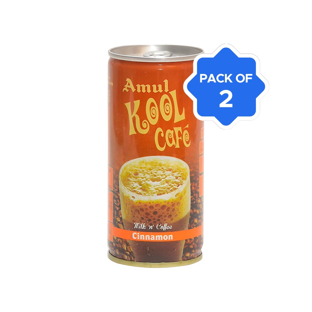 Amul Kool Cafe Cinnamon Flavoured Milk - Pack of 2 Price - Buy Online ...