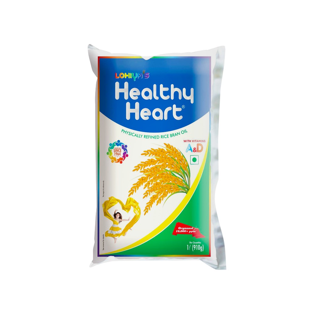 Healthy Heart Rice Bran Oil Price - Buy Online at Best Price in India