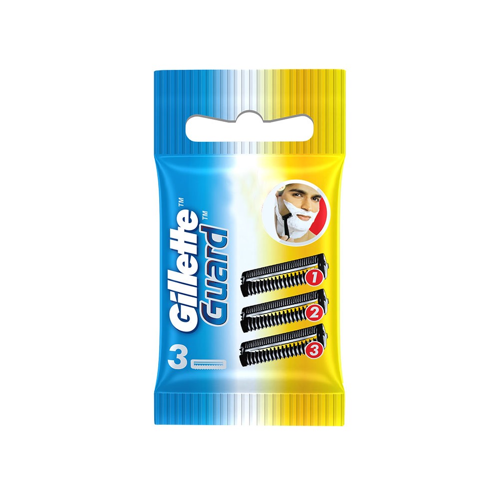 Cartouches De Rasoir Gillette Guard - 104 Unités - Lame Unique - Pour Rasage Précis - Neuf Sous Emballage