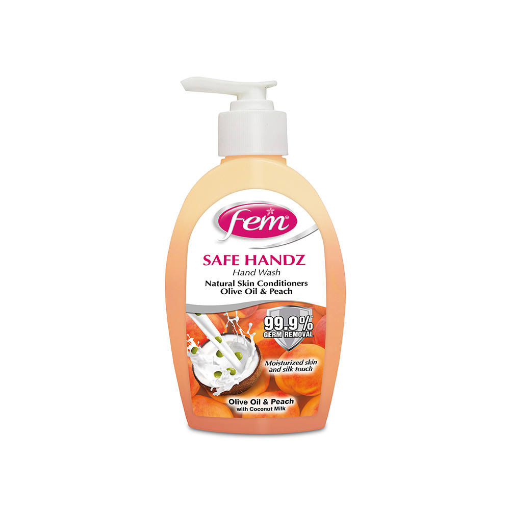 Fem Safe Handz Olive Oil & Peach with Coconut Milk Hand Wash Price ...