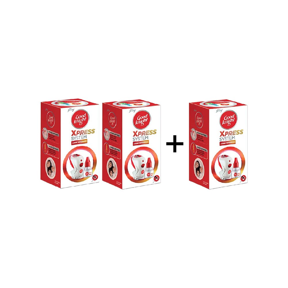 Good Knight Advanced Xpress Mosquito Repellent Machine - Buy 2 Get 1 ...