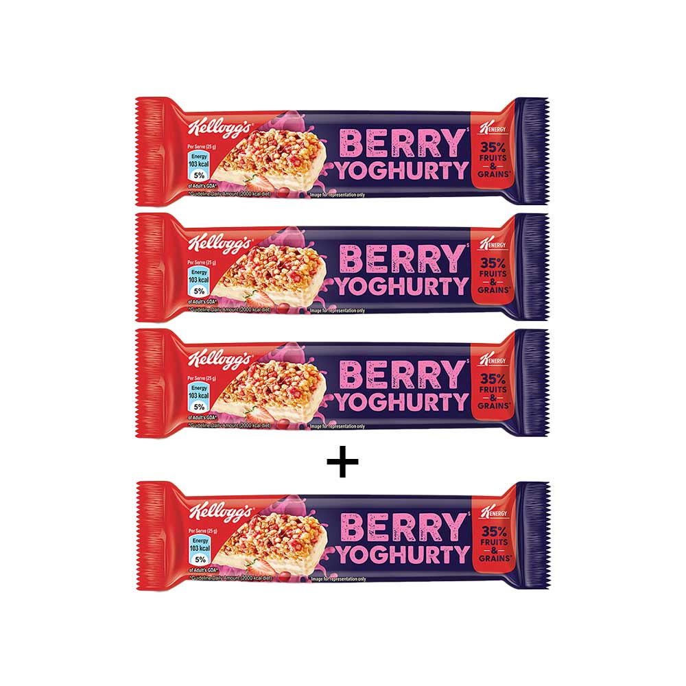 Kellogg's K - Berry Yoghurty Nutrition Bar - Buy 3 Get 1 Free Price ...