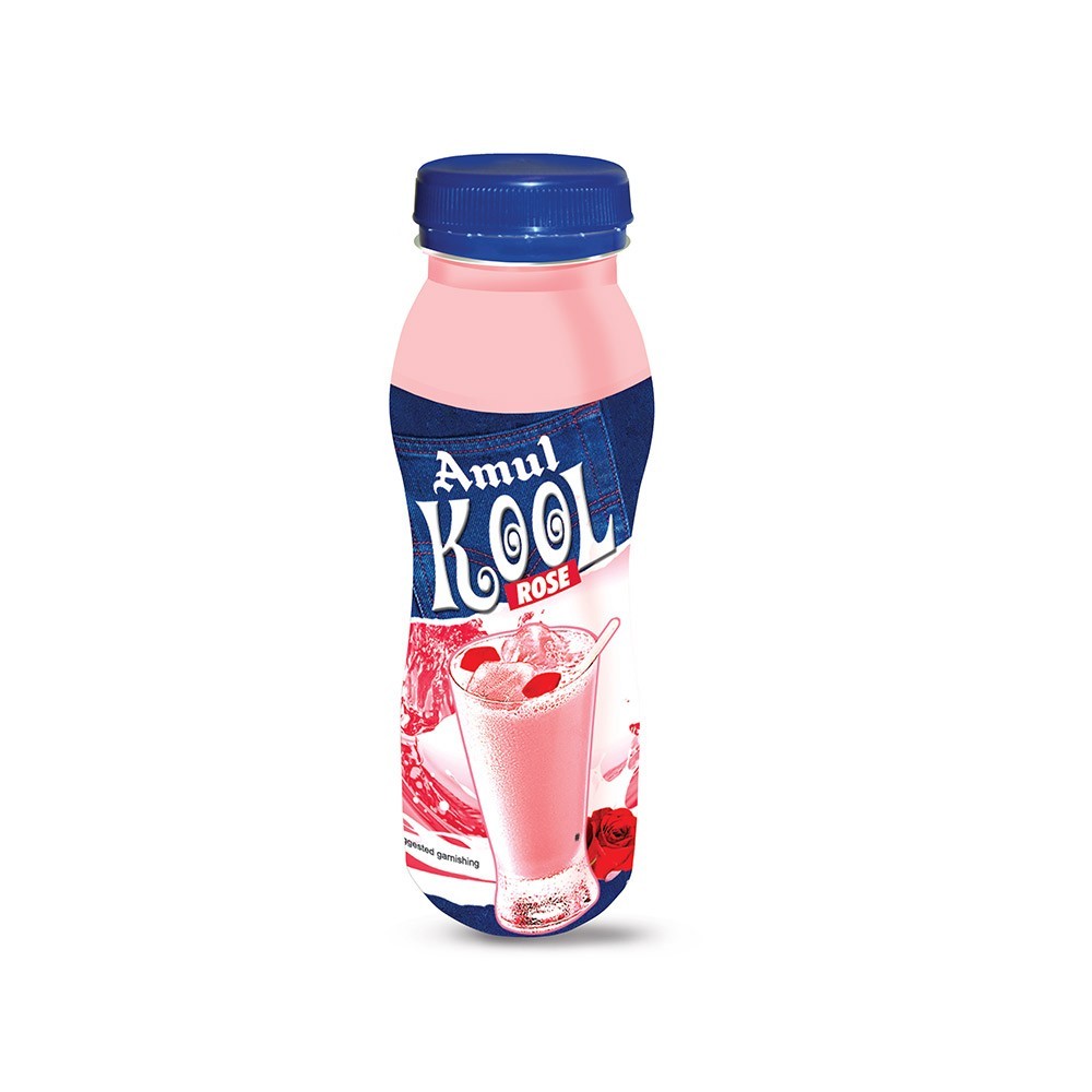 Amul Kool Rose Flavoured Milk - Pack of 6 Price - Buy Online at Best ...
