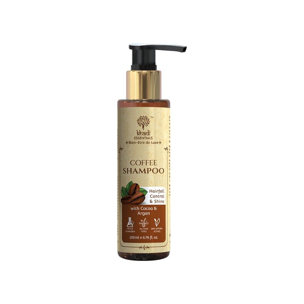 Khadi Essentials Coffee Shampoo (With Cocoa & Argan)