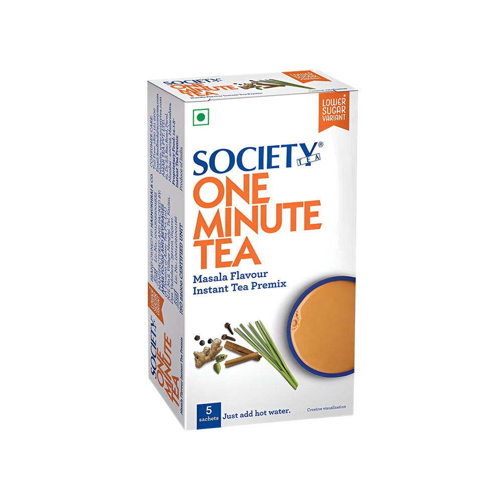 Society Low Sugar Masala Flavour One Minute Instant Tea Premix Price ...