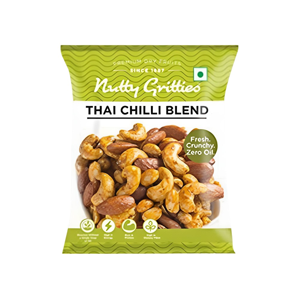 Nutty Gritties Thai Chilli Blend Nuts Sample (24 g) Price - Buy Online ...