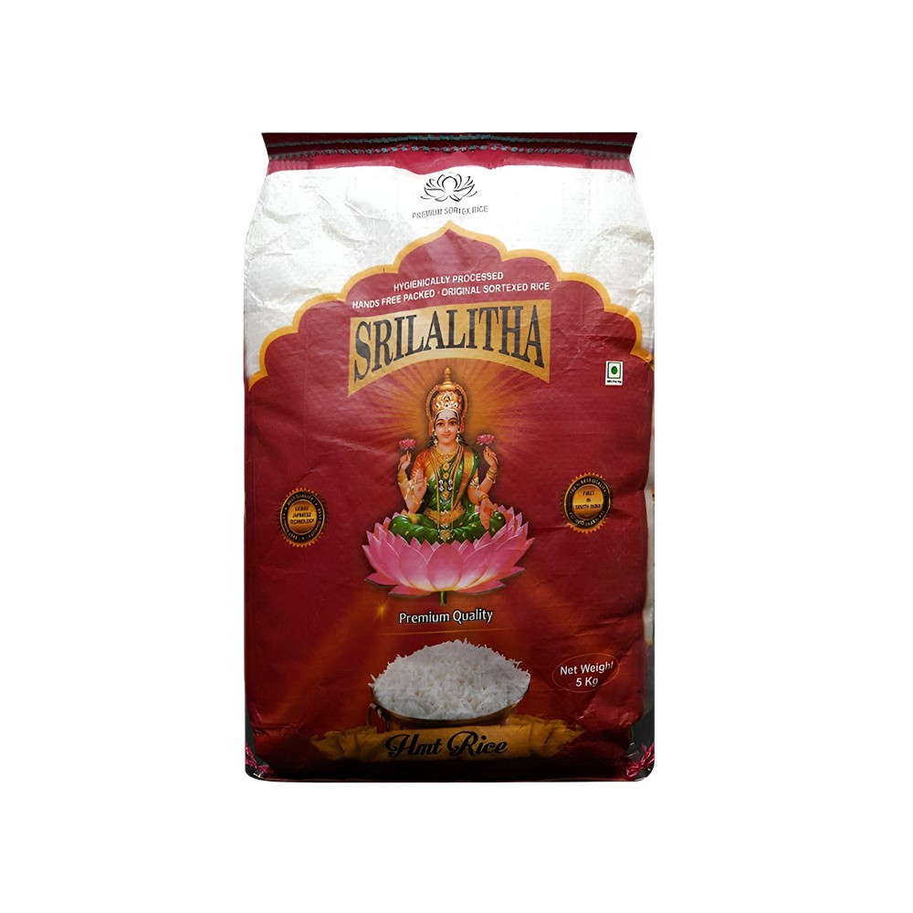 Lalitha Rice Sri Lalitha Premium Quality HMT Rice Price - Buy Online at Best Price ...