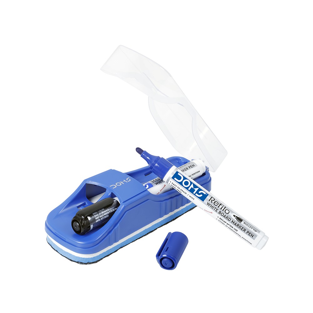 Doms Whiteboard Duster Marker Black Blue Price Buy Online At doms-whiteboard-duster-marker-black-blue-price-buy-online-at