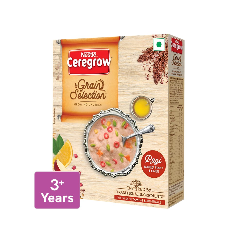 Nestle Ceregrow Baby Cereal (Ragi Mixed Fruit & Ghee) Price - Buy ...
