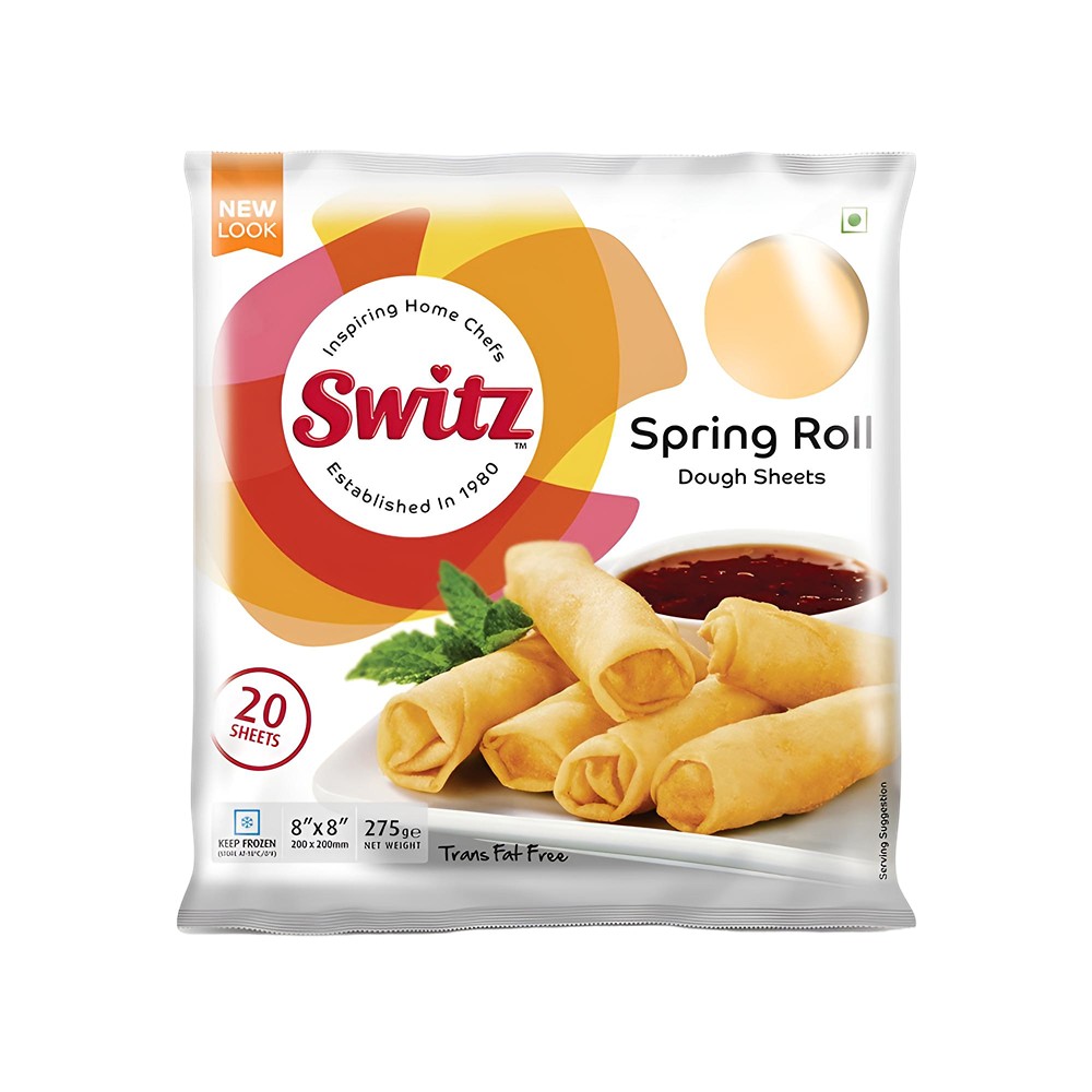 Switz Spring Roll Switz Spring Roll Dough Sheets Price - Buy Online at ₹102 in India