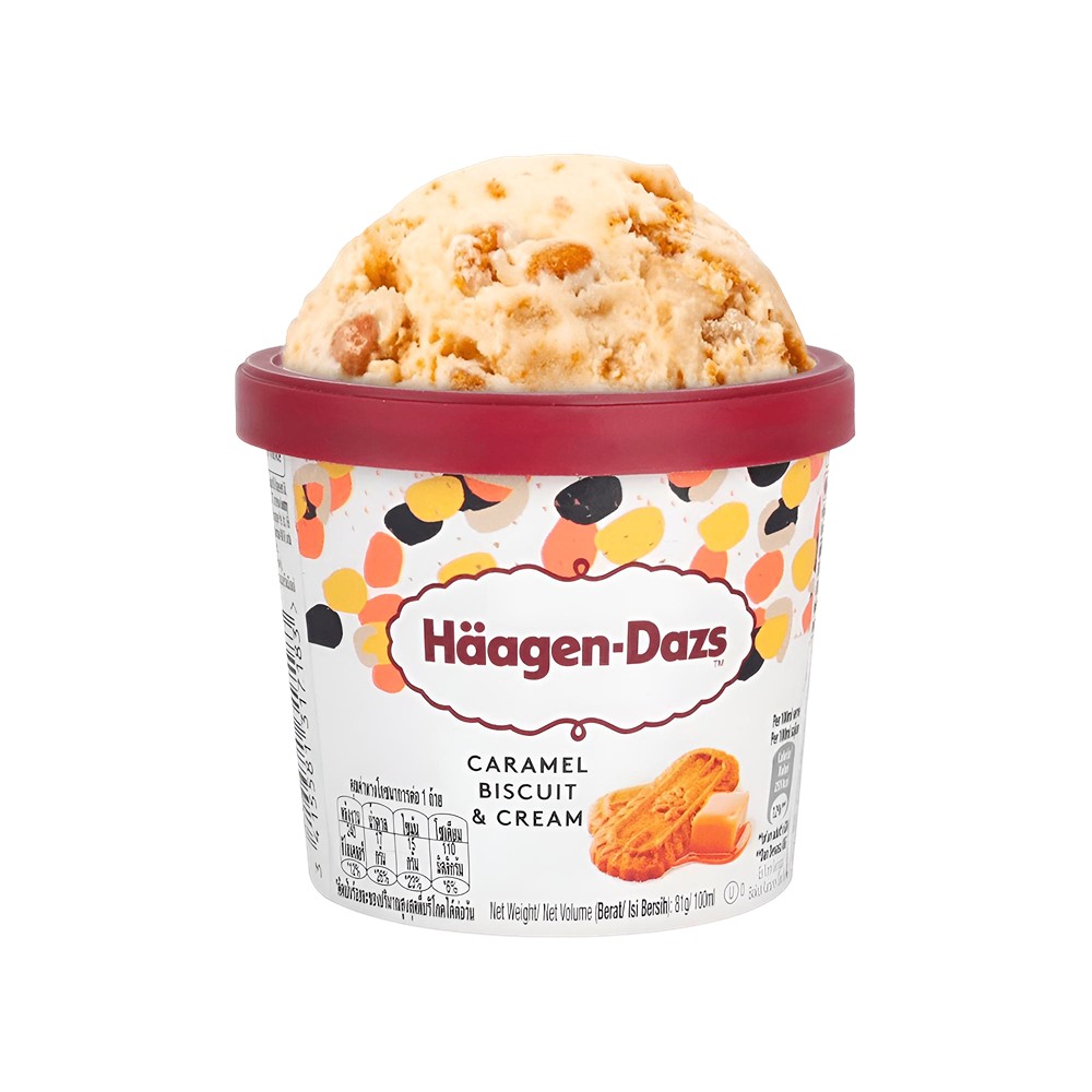 Haagen-Dazs Caramel Biscuit Ice Cream Cup Price - Buy Online at Best ...