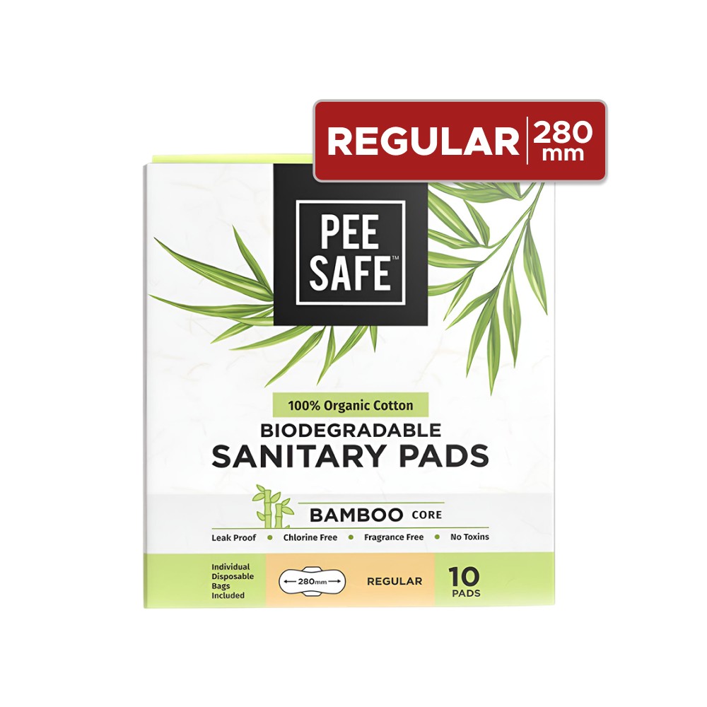 Pee Safe Biodegradable Regular Sanitary Pads Price - Buy Online at ₹225 ...