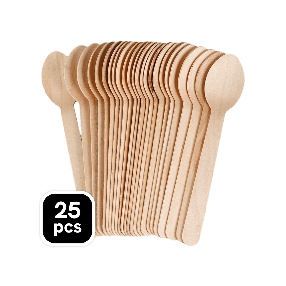 Corepac Corepac Wooden Disposable Spoon - A Grade Price - Buy Online at ₹66 in ...