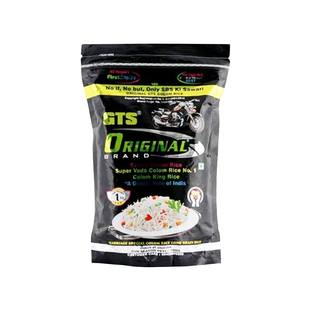 Gts Rice GTS Kolam Rice (1 kg) (Long Grain) Price - Buy Online at Best Price in ...