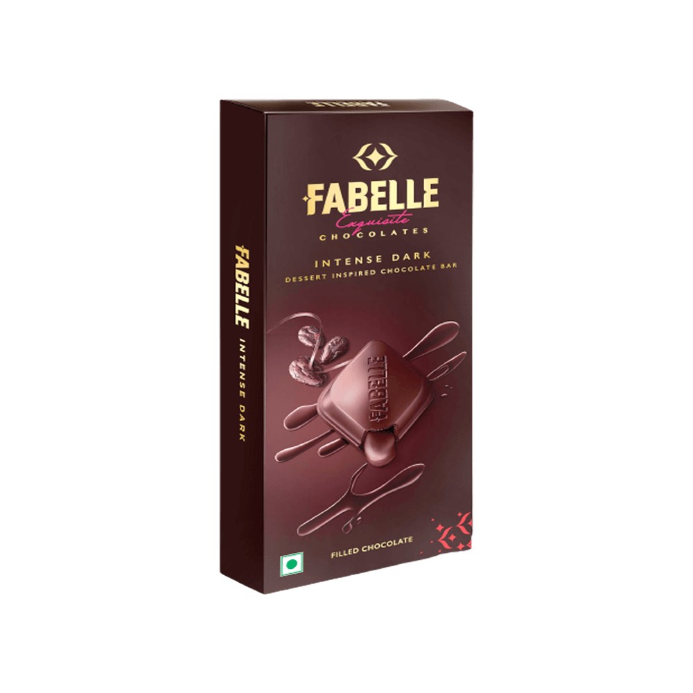 Fabelle Mini Fabelle Intense 84% Dark Chocolate Centre Filled Bar Price - Buy Online ...